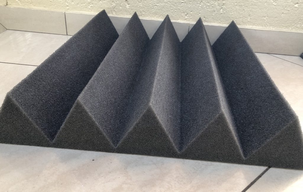 Acoustic Foam Triangle Wedge Shape (100mm Thick) Aerocorp SA